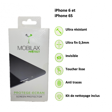 iPhone 12 Pro Max Protection écran en verre trempé Mobilax
