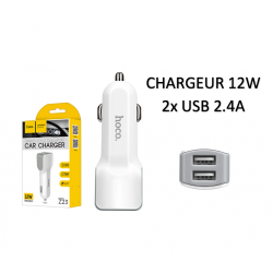Chargeur 2x usb - 12W 2.4A...